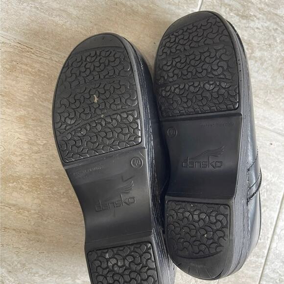 Dansko XP black leather clogs sz 40  US  9.5-10 - Picture 8 of 8